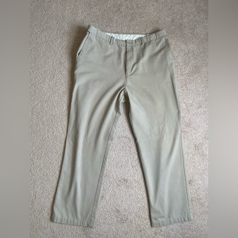 Tan Chinos Straight Leg Lightweight - Picture 2 of 4